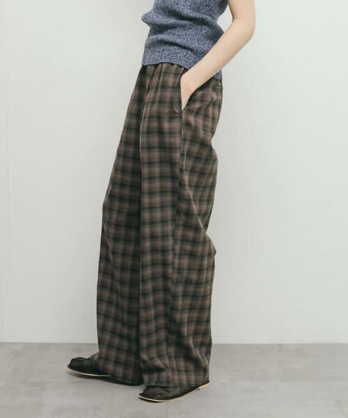 KBF / ケービーエフ その他パンツ | チェックイージーパンツ | 詳細2