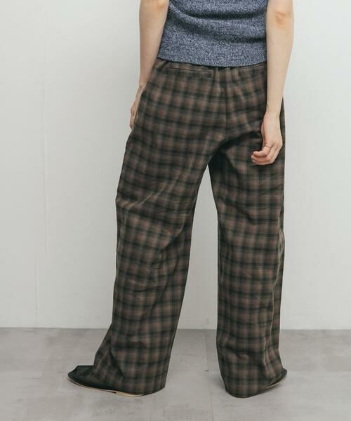 KBF / ケービーエフ その他パンツ | チェックイージーパンツ | 詳細3