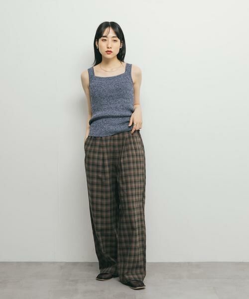 KBF / ケービーエフ その他パンツ | チェックイージーパンツ | 詳細4