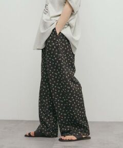 KBF / ケービーエフ その他パンツ | フラワープリントメッシュパンツ