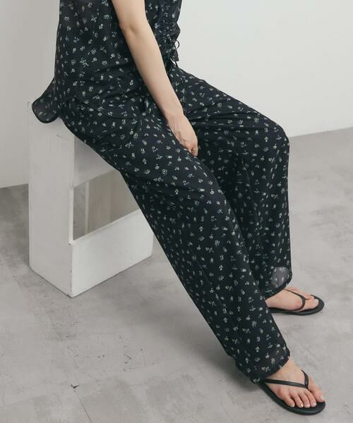 KBF / ケービーエフ その他パンツ | フラワープリントメッシュパンツ | 詳細10