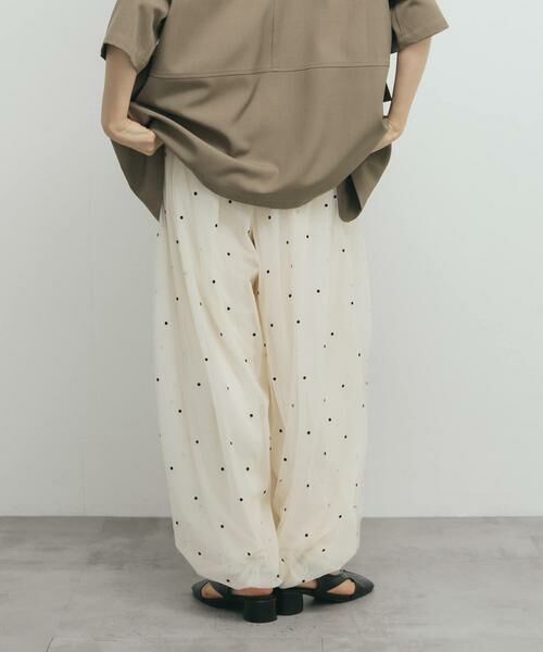 KBF / ケービーエフ その他パンツ | フロッキードットチュールバルーンパンツ | 詳細4