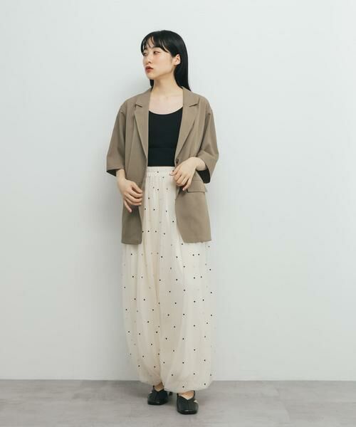 KBF / ケービーエフ その他パンツ | フロッキードットチュールバルーンパンツ | 詳細5
