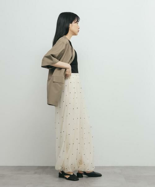 KBF / ケービーエフ その他パンツ | フロッキードットチュールバルーンパンツ | 詳細6