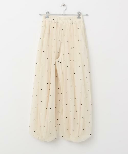 KBF / ケービーエフ その他パンツ | フロッキードットチュールバルーンパンツ | 詳細8