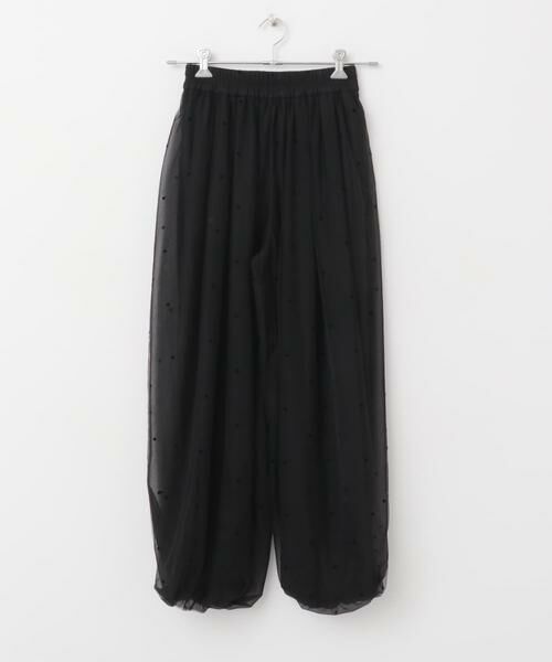 KBF / ケービーエフ その他パンツ | フロッキードットチュールバルーンパンツ | 詳細25
