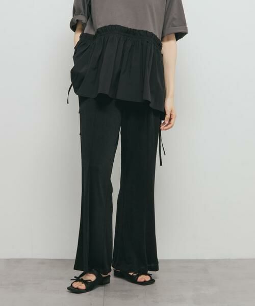 KBF / ケービーエフ その他パンツ | シャイニーイージーフレアパンツ | 詳細2