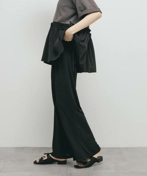 KBF / ケービーエフ その他パンツ | シャイニーイージーフレアパンツ | 詳細3