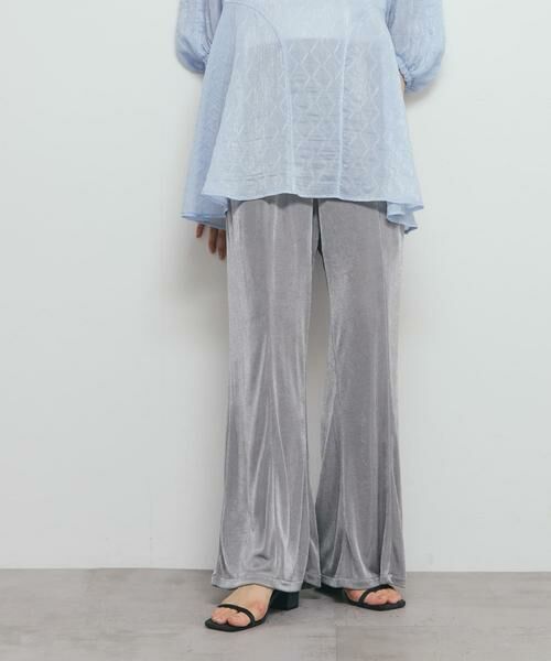 KBF / ケービーエフ その他パンツ | シャイニーイージーフレアパンツ | 詳細12