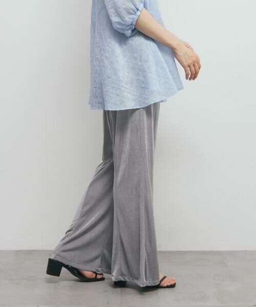 KBF / ケービーエフ その他パンツ | シャイニーイージーフレアパンツ | 詳細15