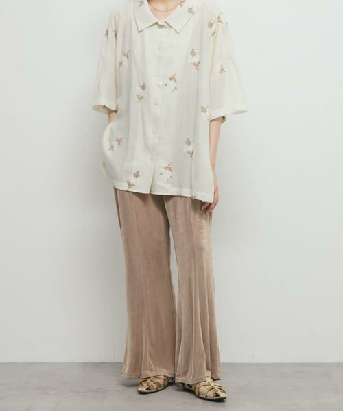 KBF / ケービーエフ その他パンツ | シャイニーイージーフレアパンツ | 詳細30