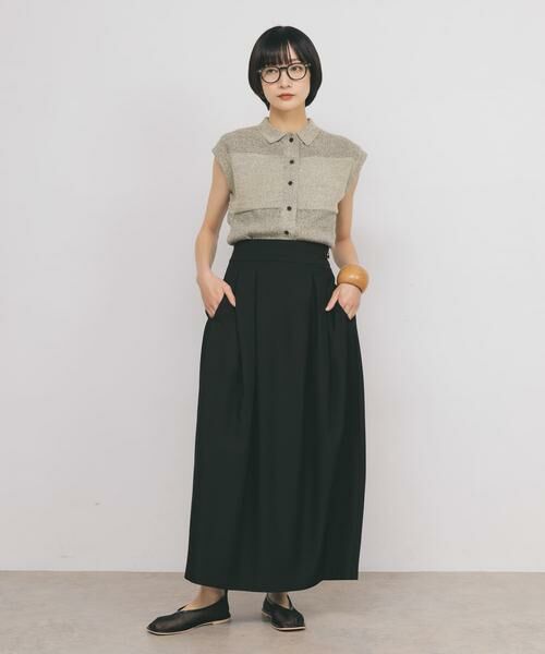 KBF / ケービーエフ スカート | コクーンタックスカート | 詳細3