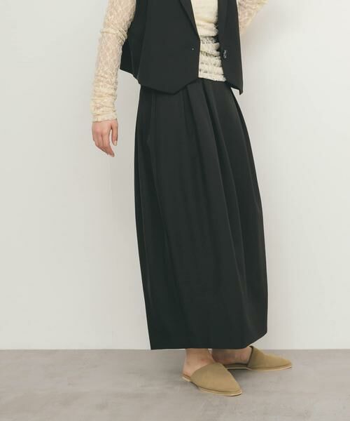 KBF / ケービーエフ スカート | コクーンタックスカート | 詳細8