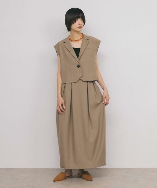 KBF / ケービーエフ スカート | コクーンタックスカート | 詳細19