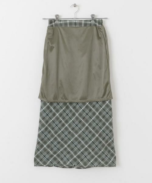 KBF / ケービーエフ スカート | シアーチェックIラインスカート | 詳細23