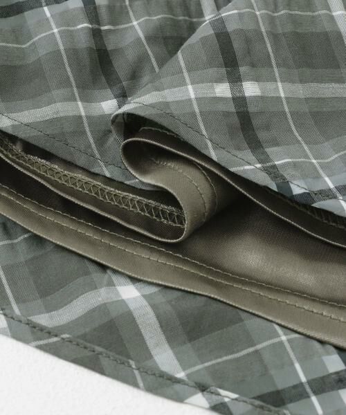 KBF / ケービーエフ スカート | シアーチェックIラインスカート | 詳細24