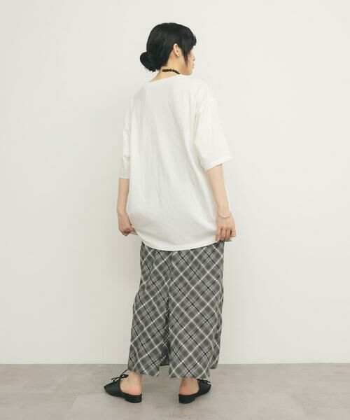 KBF / ケービーエフ スカート | シアーチェックIラインスカート | 詳細19