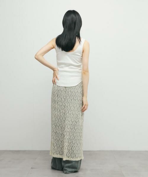 KBF / ケービーエフ スカート | シアーレーススカート | 詳細6