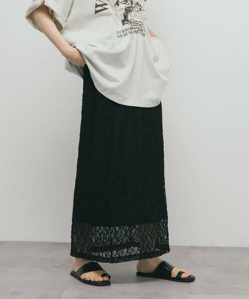 KBF / ケービーエフ スカート | シアーレーススカート | 詳細10