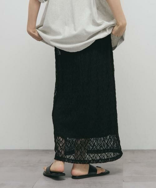 KBF / ケービーエフ スカート | シアーレーススカート | 詳細11