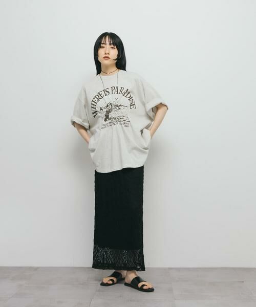 KBF / ケービーエフ スカート | シアーレーススカート | 詳細14