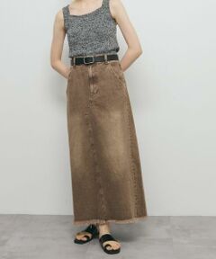 KBF / ケービーエフ スカート | バックスリットデニムスカート