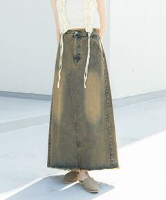 KBF / ケービーエフ スカート | バックスリットデニムスカート