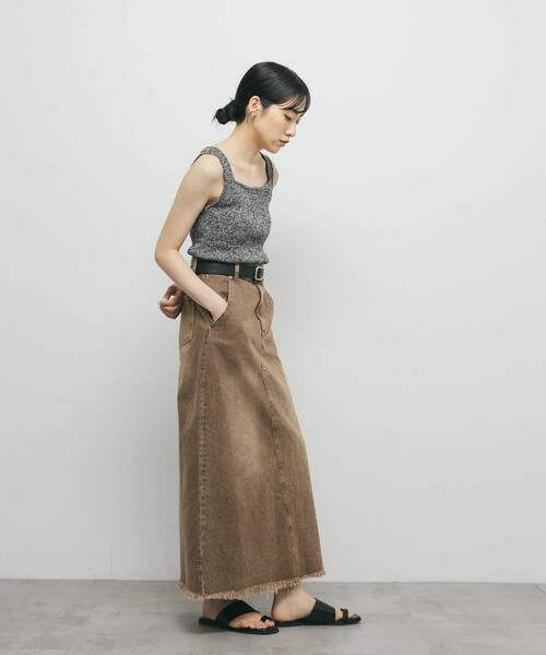 KBF / ケービーエフ スカート | バックスリットデニムスカート | 詳細5