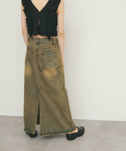 KBF / ケービーエフ スカート | バックスリットデニムスカート | 詳細25