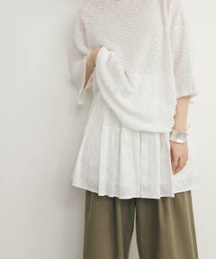 KBF / ケービーエフ スカート | エンブロイダリーミニスカート