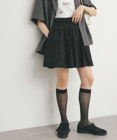 KBF / ケービーエフ スカート | エンブロイダリーミニスカート