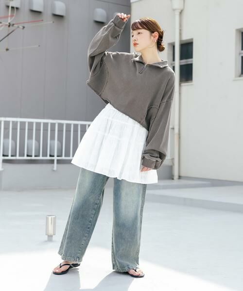 KBF / ケービーエフ スカート | エンブロイダリーミニスカート | 詳細11