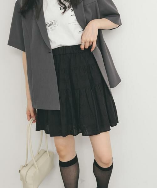 KBF / ケービーエフ スカート | エンブロイダリーミニスカート | 詳細15