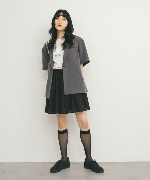 KBF / ケービーエフ スカート | エンブロイダリーミニスカート | 詳細21