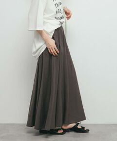 KBF / ケービーエフ スカート | ワイドフレアシアースカート