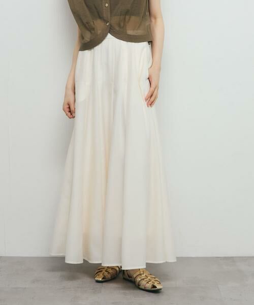 KBF / ケービーエフ スカート | ワイドフレアシアースカート | 詳細1
