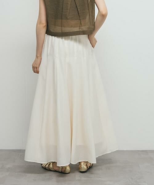 KBF / ケービーエフ スカート | ワイドフレアシアースカート | 詳細3