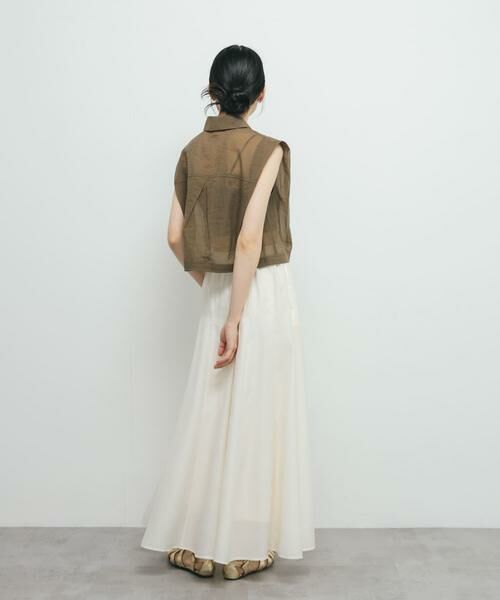 KBF / ケービーエフ スカート | ワイドフレアシアースカート | 詳細6