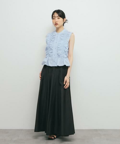 KBF / ケービーエフ スカート | ワイドフレアシアースカート | 詳細18