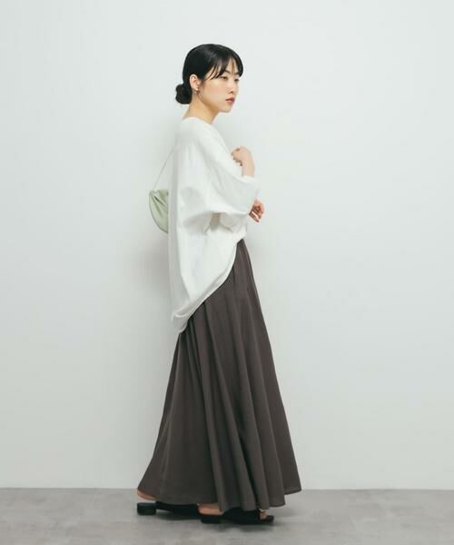 KBF / ケービーエフ スカート | ワイドフレアシアースカート | 詳細27