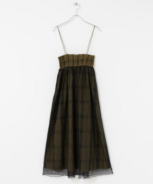 KBF / ケービーエフ スカート | チュールレイヤードチェックスカート | 詳細6