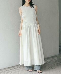 KBF / ケービーエフ ワンピース | ノースリーブドロストワンピース