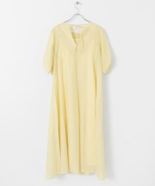 KBF / ケービーエフ ワンピース | ギャザースリーブフレアワンピース | 詳細10