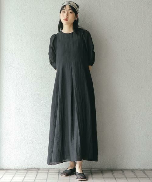 KBF / ケービーエフ ワンピース | ギャザースリーブフレアワンピース | 詳細15