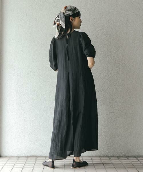 KBF / ケービーエフ ワンピース | ギャザースリーブフレアワンピース | 詳細17