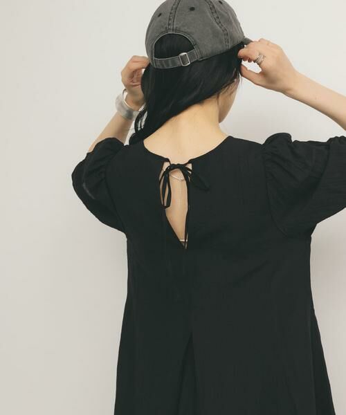 KBF / ケービーエフ ワンピース | ギャザースリーブフレアワンピース | 詳細18