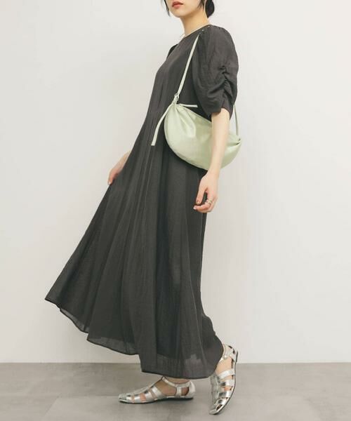 KBF / ケービーエフ ワンピース | ギャザースリーブフレアワンピース | 詳細29