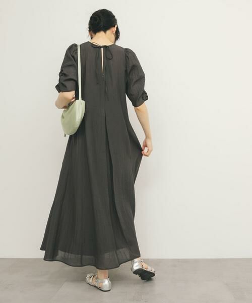 KBF / ケービーエフ ワンピース | ギャザースリーブフレアワンピース | 詳細30