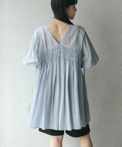 KBF / ケービーエフ ワンピース | 2WAYシャーリングミニワンピース