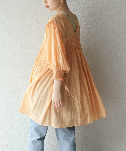 KBF / ケービーエフ ワンピース | 2WAYシャーリングミニワンピース | 詳細2